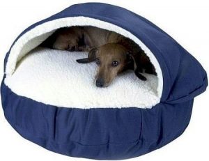 Snoozer Luxury Cozy Cave Pet Bed Blue